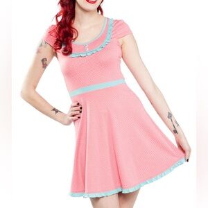 Sourpuss Pink Sailor Dress